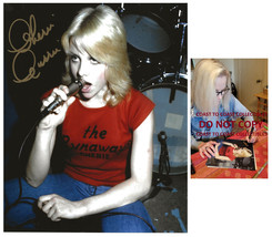 Cherie Currie The Runaways singer signed 8x10 photo COA exact proof. autographed - £85.13 GBP