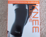 Copper Fit Knee Compression Sleeve Freedom Medium Black--FREE SHIPPING! - £7.74 GBP