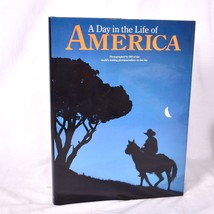 A Day in the Life of America Hardcover Coffee Table Book First Edition VTG 1986 - £16.75 GBP