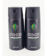 Axe Kilo Deodorant Body Spray Fresh 4 oz New Discontinued Lot of 2 - $68.89 CAD