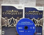 Star Trek: Conquest (Nintendo Wii, 2007) Complete w/ Manual - Tested Wor... - $19.79