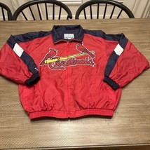 St Louis Cardinals Majestic Mlb Jacket Coat Authentic Men’s L - £55.31 GBP