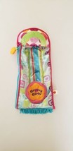 2005 Manhattan Toy Groovy Girls Doll Striped 12&quot; Sleeping Bag w Blue Fringe - £11.00 GBP