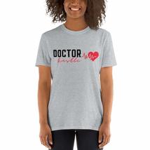 PersonalizedBee Doctor Hustle T Shirt Letter Print Graphic Tees Shirt Sport Grey - $19.59+