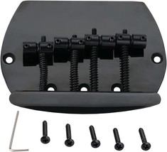 Black Musiclily Pro 57Mm 4-String Bass Bridge For Replacement Music Man ... - $35.96