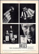 1950s Bell&#39;s Blended Scotch Whiskey PRINT AD BX4 - $3.79