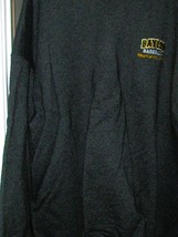 DARK GRAY Cotton Poly Sweatshirt XXX Baylor Baseball Logo - £11.58 GBP