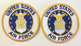 Vintage United States Air Force patch, USA military patch Lot of 2 Size:... - $12.99