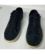 Ecco Shoes Mens 11-11.5 EU 45 Blue Suede Lace Up Casual Comfort Walking ... - $516.30 MXN