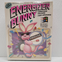 Vintage Windows Energizer Bunny Screensaver Software &amp; Hate Wordperfect 6 Book - £94.39 GBP