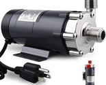 Pump Magnetic Drive Pump Food Safe Water Pump High Temp Pump Stainless H... - £99.72 GBP