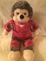 Halloween Build A Bear Hedgehog Marvel Ironman plush brown outfit 16 inch - $39.79