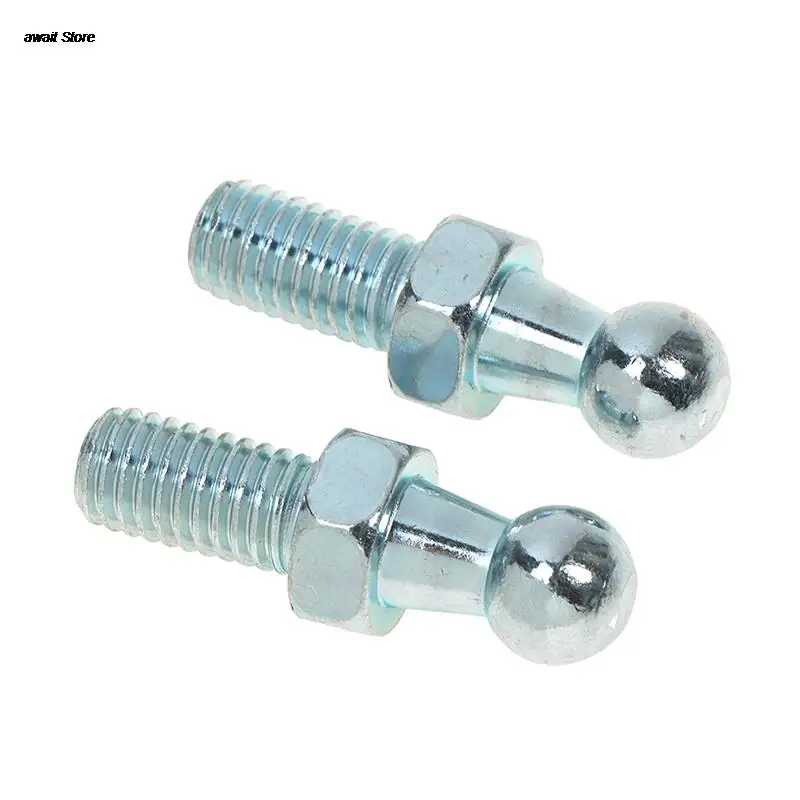 2pc Boot Bonnet Lift Support Gas Strut End Fitting Ball Pin Joint Valve Spring - £10.89 GBP