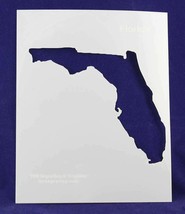 State of Florida Stencil 14 Mil 8" X 10" Painting /Crafts/ Templates - £12.40 GBP