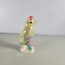 Sand Art Plastic Bird Bottle With Colorful Sand 5&quot; Tall - £6.39 GBP