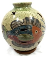 Gorgeous Hand Crafted Fairy Light Candle Shade Fish Sea Turtle Stars 6”T... - $18.61 CAD