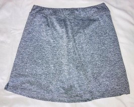 Women&#39;s Golf Tennis Skort Sz M Oyamiki Lightweight with Phone Jack Gray - $19.88