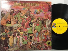 Iron Butterfly - Live 1970 ATCO Records SD 33-318 Stereo Vinyl LP Very Good++ - £9.45 GBP