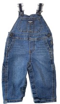 Oshkosh Bgosh Vestbak Baby Boys Overalls Blue Denim Jeans Pants Bottoms 9 Months - £11.86 GBP
