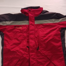 Columbia XM7243 Challenge Series Men's Red/Grey Core Interchange Jacket Sz Large image 13