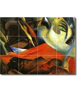 August Macke Abstract Painting Ceramic Tile Mural BTZ05612 - $164.12 CAD+