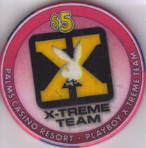 $5 XTREME TEAM Ltd 2500 2004 Playboy @ PALMS Hotel Las Vegas Chip, vintage - £12.02 GBP