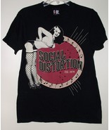 Social Distortion Concert Tour T Shirt Mike Ness Vintage Giant Size Medium - $3,117.67 MXN