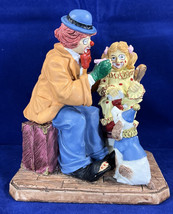 1988 Aldon Carnival Clown Collection, Clown Appling Make-up *Pre-Owned* - £32.99 GBP