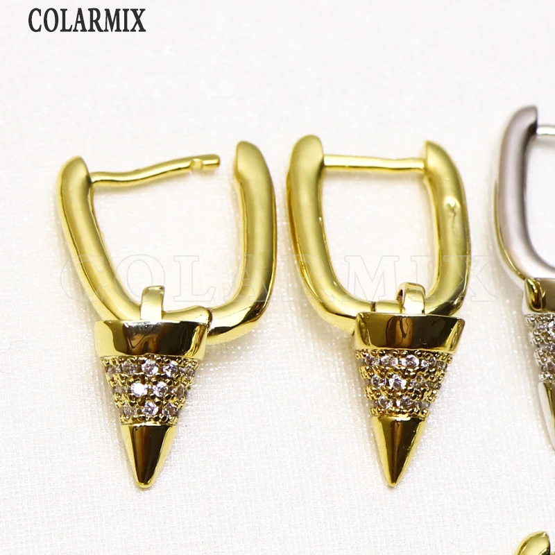 5 pairs multi Bullets earrings drop earring mix colors earrings fashion ... - £55.19 GBP
