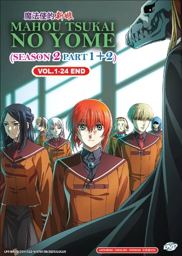 DVD Anime The Ancient Magus&#39; Bride Season 2 (Part 1+2) (1-24 End) English   - $58.79