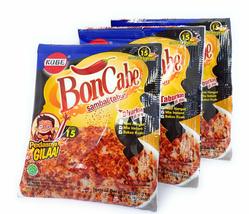 Kobe Bon Cabe (Boncabe) Sambal Tabur - Sprinkle Chili Flakes Level 15 su... - £13.14 GBP