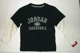 Air Jordan Boys Long Sleeve T-Shirt Jordan Basketball  Size 4 NWT - $14.01
