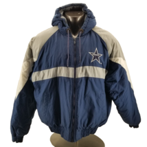 Vintage Dallas Cowboys NFL Gameday By Turbo Sportswear MensPuffer Jacket Size XL - £41.30 GBP