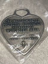 Vintage The Massachusetts Protective Association Worchester Fob Insuranc... - £3.15 GBP