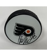 Boyd Kane Signed Autographed Philadelphia Flyers Hockey Puck - $379.94 MXN