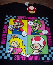 Super Mario Bros. Nintendo T-Shirt Small New Princess Peach Toad Luigi N64 Wii - £15.82 GBP
