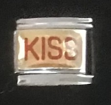Kiss Italian Charm Enamel Link 9MM K47 - £11.95 GBP