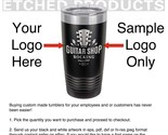 ENGRAVED Custom Personalized Name/Logo 20oz Stainless Steel Tumbler Blac... - £18.28 GBP