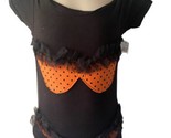 Ganz Diaper Shirt Halloween Bikini Costume One piece Snap Crotch Baby In... - $11.03