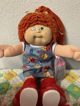 RARE Vintage Cabbage Patch Kid Girl Red Single Poodle Pony IC1 Taiwan HM#8 1986 - £250.20 GBP