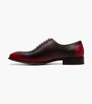 Stacy Adams Hallquist Plain Toe Oxford Shoes Leather Red 25742-600 image 4
