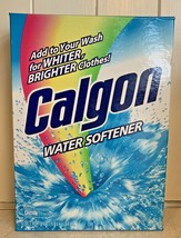 (1) Calgon Water Softener Powder Box New LARGE 4 LB (64 OZ) Box Disconti... - £71.28 GBP