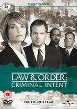 Law &amp; Order - Criminal Intent: The Fourth Year DVD (2009) Vincent D&#39;Onofrio Pre- - $26.70