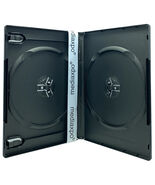 PREMIUM STANDARD Black Double DVD Cases (100% New Material) - $22.36+