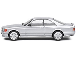 1990 Mercedes-Benz 560 SEC AMG WideBody Silver Metallic 1/43 Diecast Car Solido - £31.00 GBP