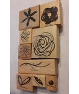 Stampin Up Mixed Bouquet 2005 Daisy Rose Flower Stem Leaves Petal Mixed ... - $22.84 CAD