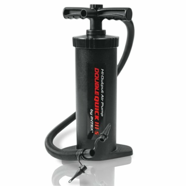 Intex ~ Double Quick III S Hand Pump ~ 14.5" ~ Black ~ Hi Output ~ Air Pump Item image 2
