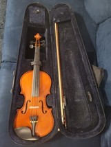 Cremona Italy Francesco Cervini 1/2 Violin 4 String Beginner With Case A... - £33.00 GBP
