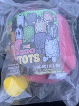 2009 Sonic Wacky Pack Plush Zoo Tots Toy Plush Flamingo Tot New In Package - $10.78