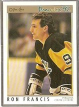 Pittsburgh Penguins Ron Francis 1991 Opc Premier #120 - £0.39 GBP